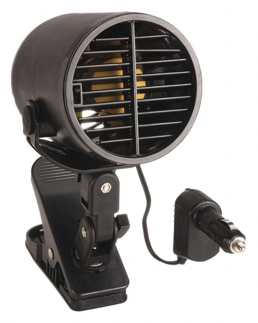 ROADPRO, 12V DC, Plug-In, Car Fan - 33NU79|RPSC-857 - Grainger