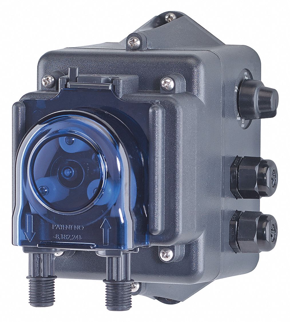 STENNER Chemical Metering Pump, 30gpd, 80psi, Poly 33TH67E20MH81S6G1