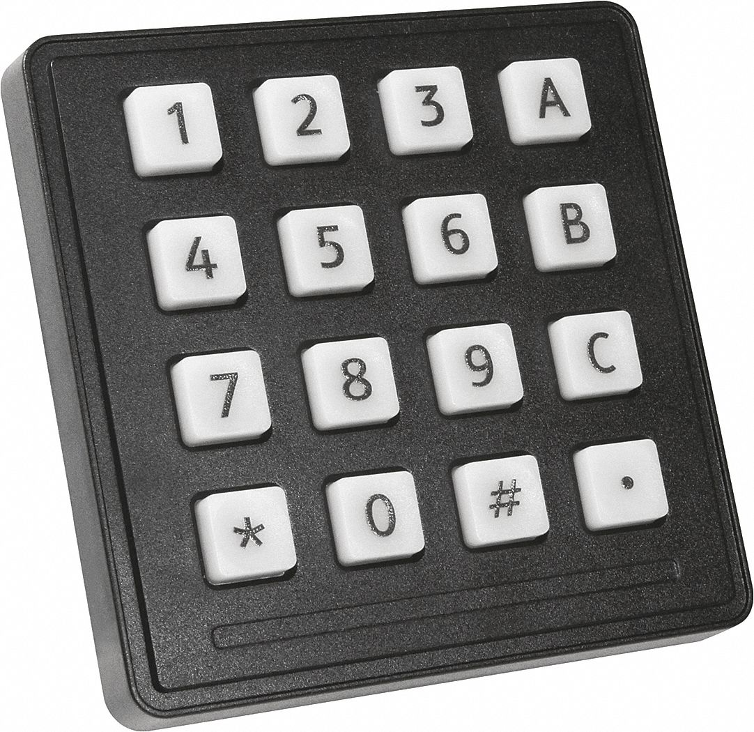 STORM INTERFACE, 16 Keys, IP65, Industrial Keypad 33UA29720 TFX 16