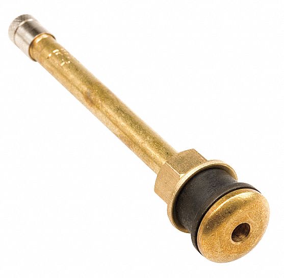 HALTEC Truck/Bus Tire Valve 0.625 in Rim Hole Size, 3 1/4 in Lg, For