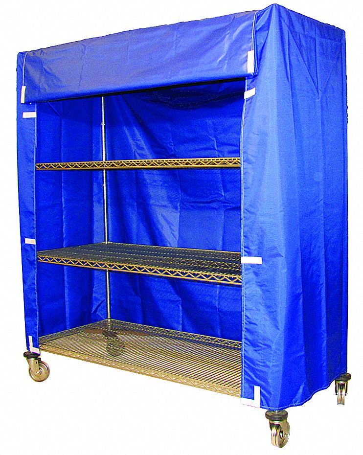 GRAINGER APPROVED Hook&Loop MildewResistant Coated Nylon Cover for