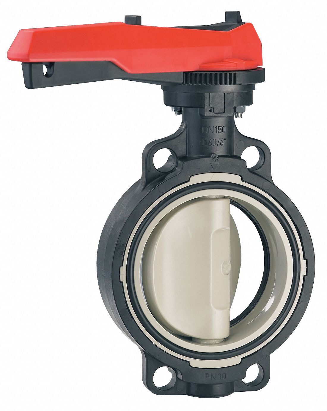 FISCHER, 3 in Pipe Size, Concentric, Butterfly Valve 33Z916