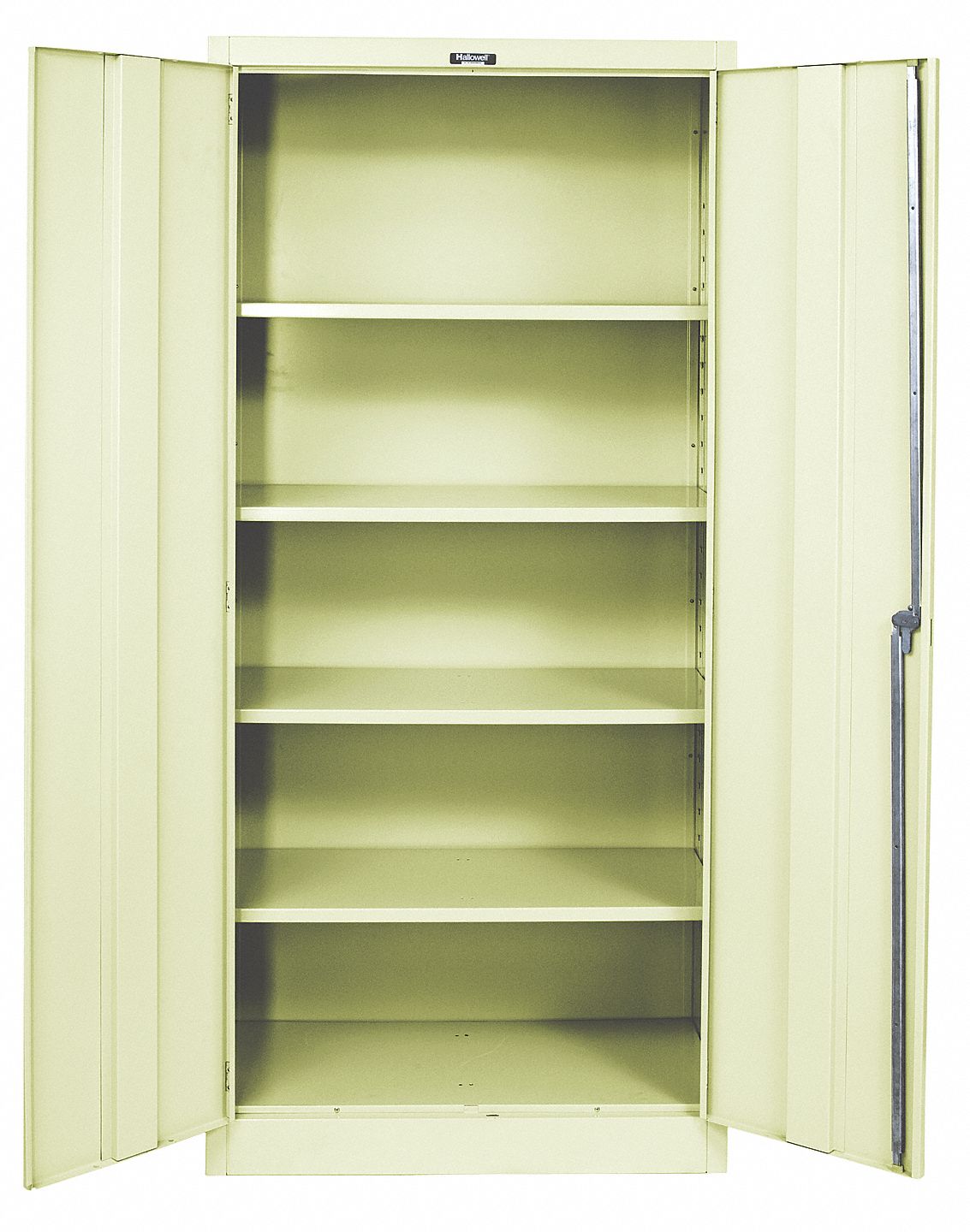 HALLOWELL Storage 48 in x 18 in x 78 in, Swing Handle & Keyed