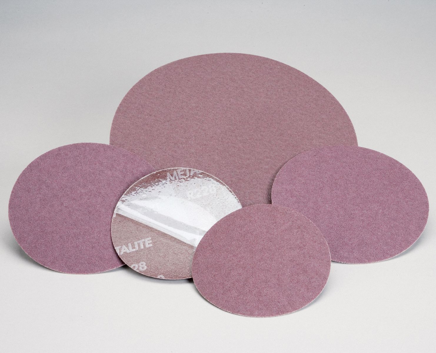 3M PSA Sanding Disc Coarse, 80 Abrasive Grit, Aluminum Oxide, Non
