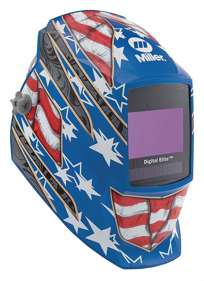 MILLER ELECTRIC Digital Elite Series, AutoDarkening Welding Helmet, 5