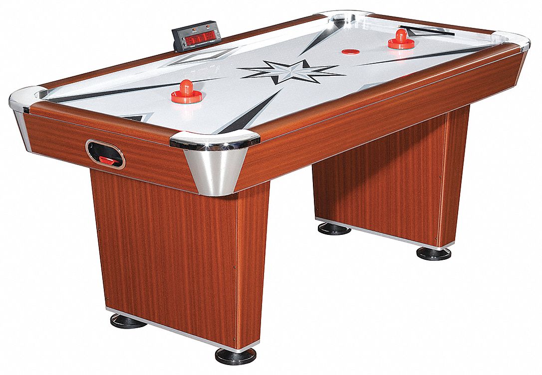 HATHAWAY Medium Density Fiberboard Air Hockey Table, 72 in Length, 31