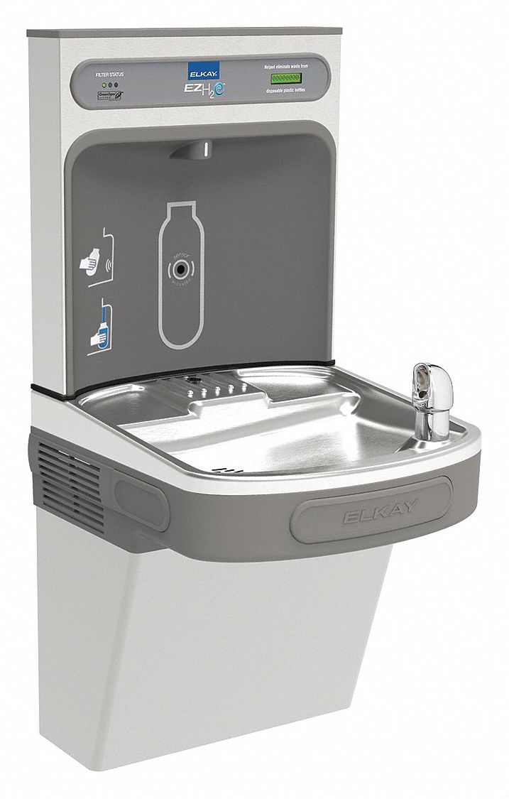 ELKAY Refrigerated, Dispenser Design Wall, Water Cooler with Bottle