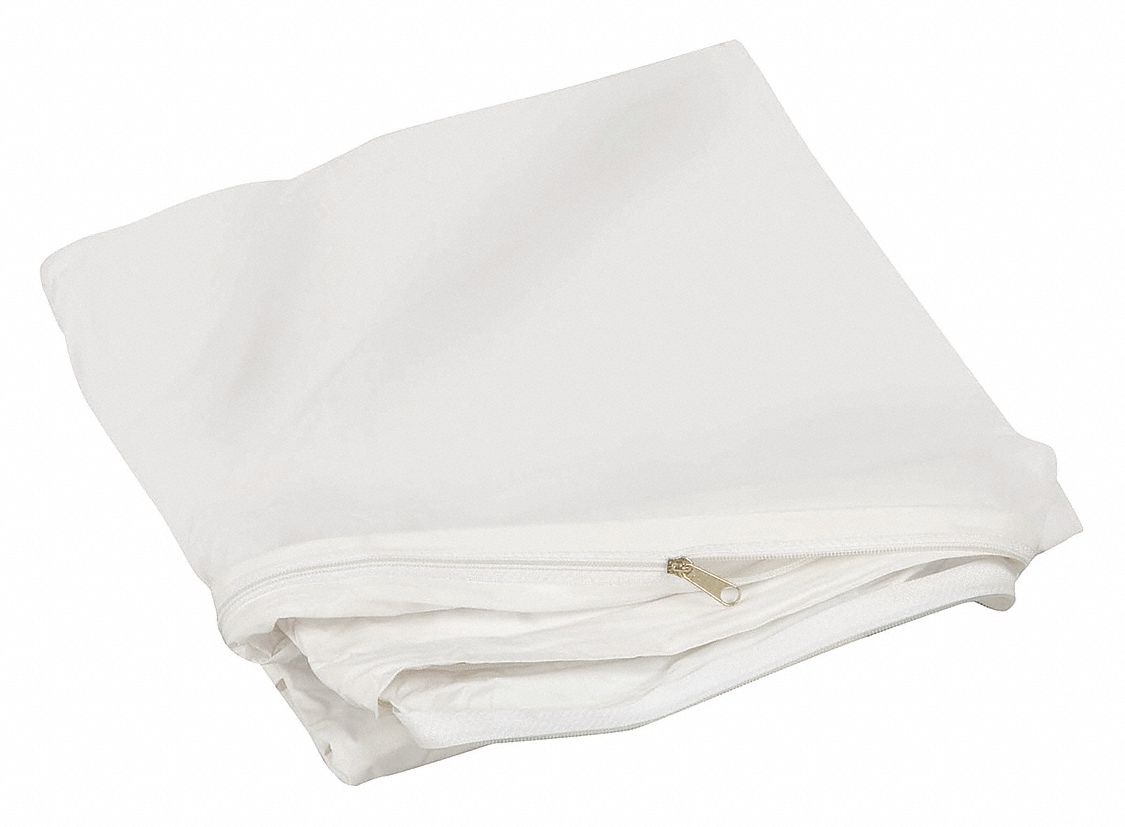 DMI Twin Plastic Mattress Encasement, White 34KZ2655480691950