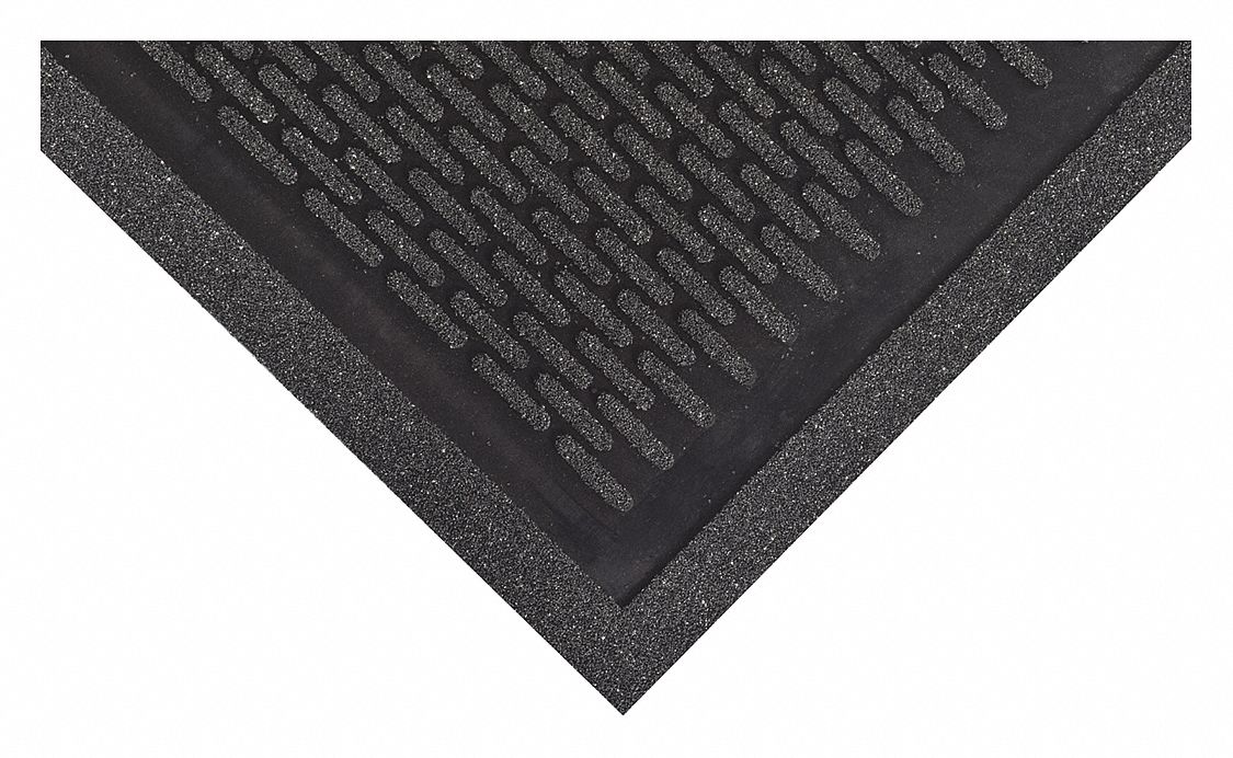 CONDOR Outdoor Entrance Mat, 5 ft L, 3 ft W, 3/8 in Thick, Rectangle