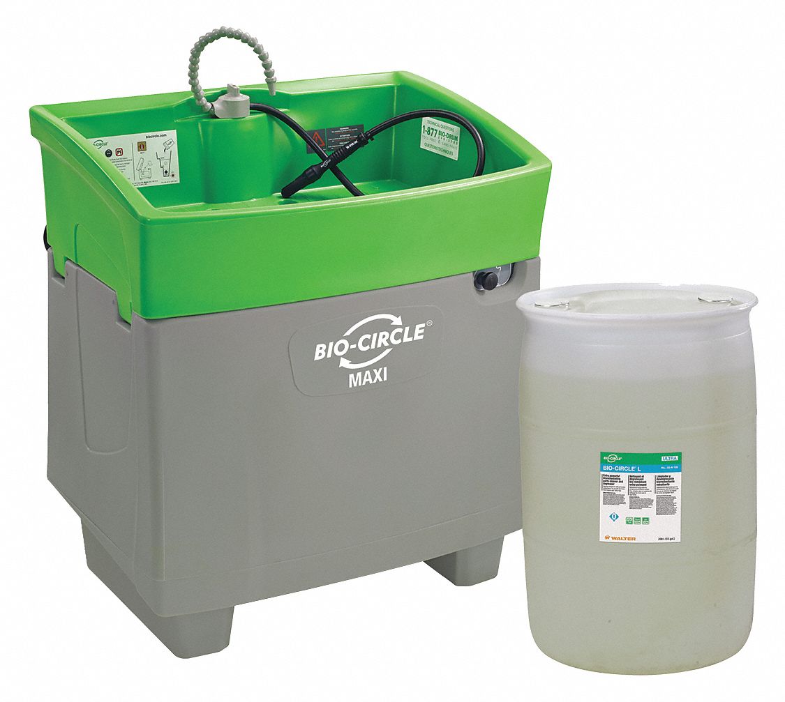 BIOCIRCLE Heavy Duty Parts Washer Sys. Large 34NK3655D600BCUD