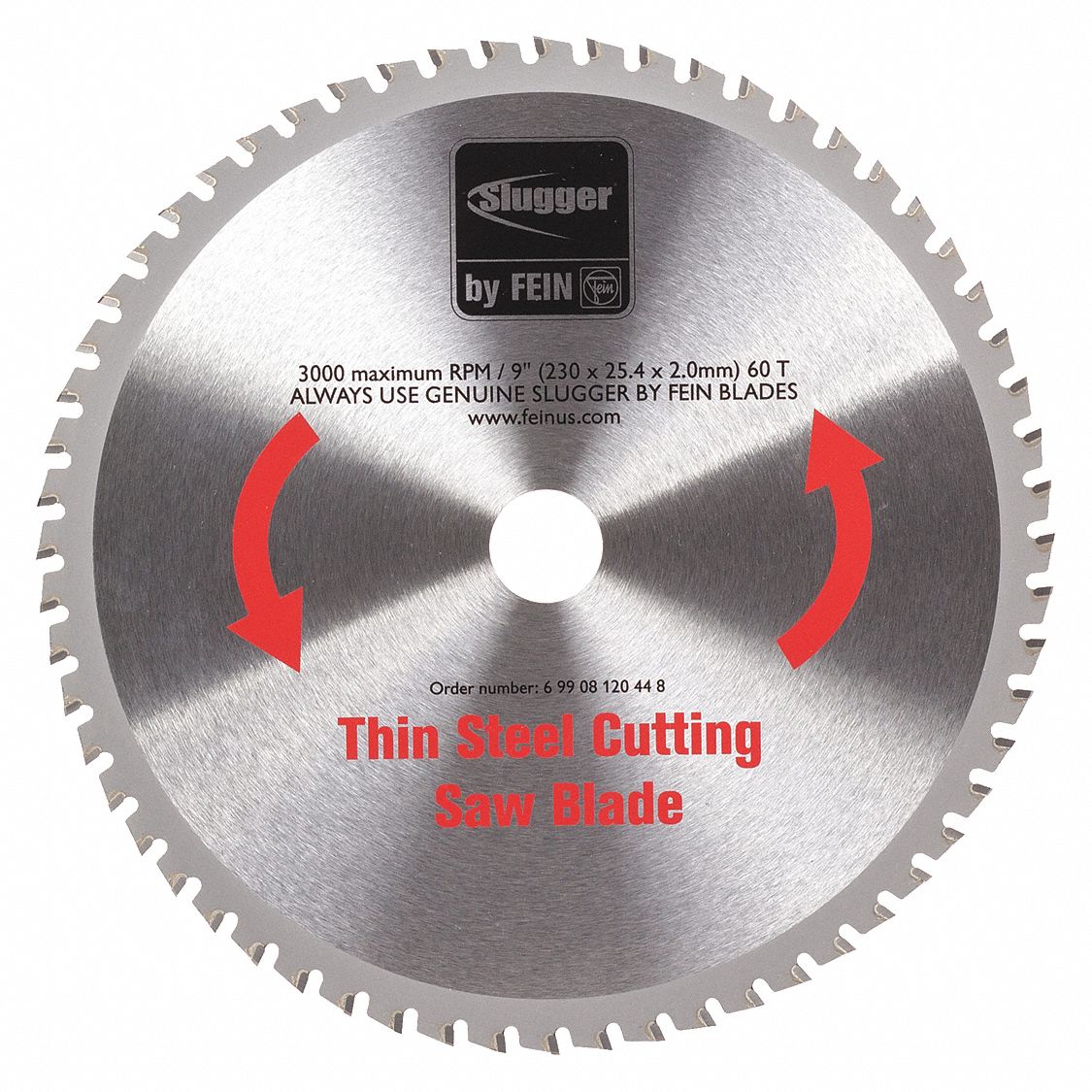 FEIN Circular Saw Blade, Aluminum, Ferrous Metals, NonFerrous Metals