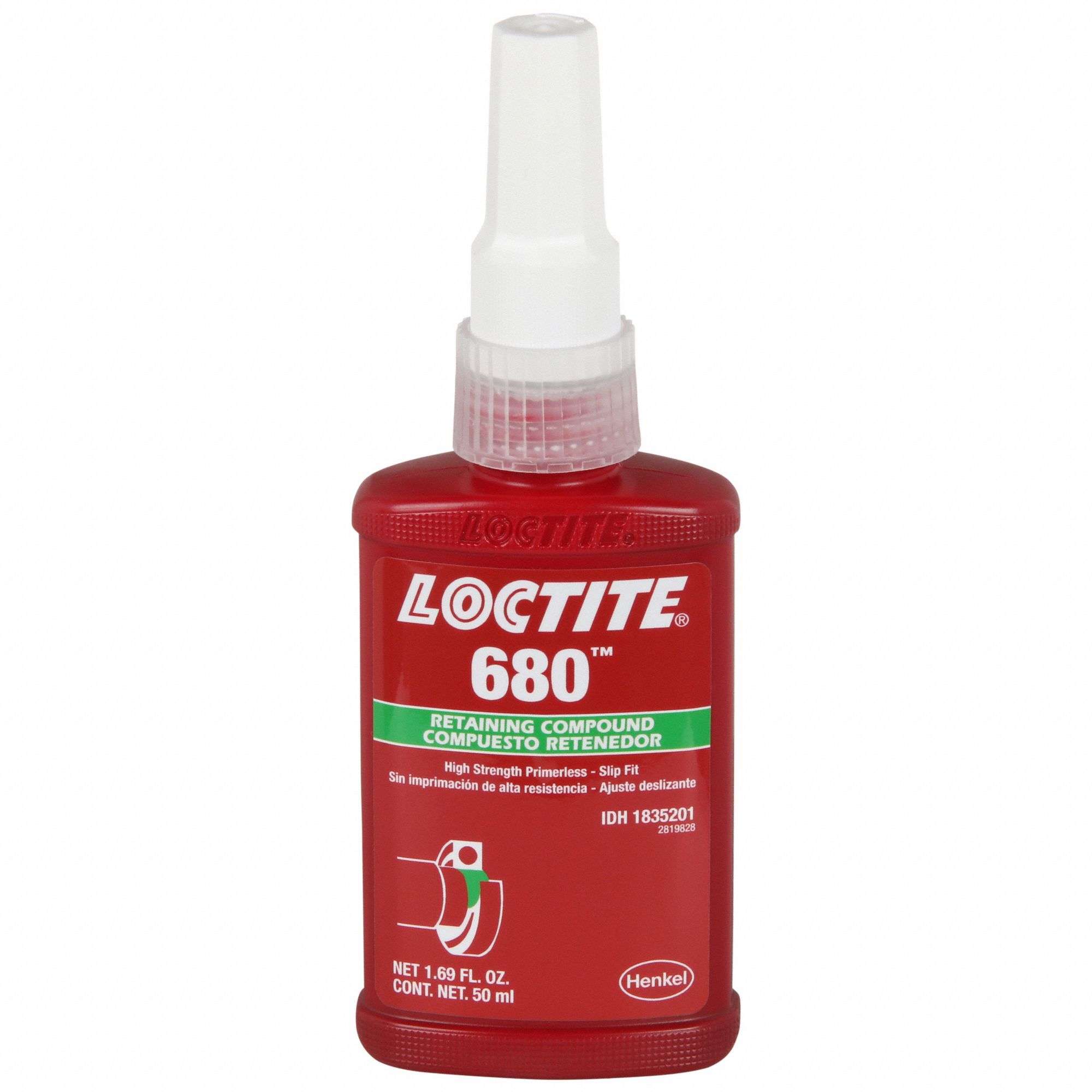 LOCTITE, 680, 1.7 fl oz, Retaining Compound 34TC031835201 Grainger