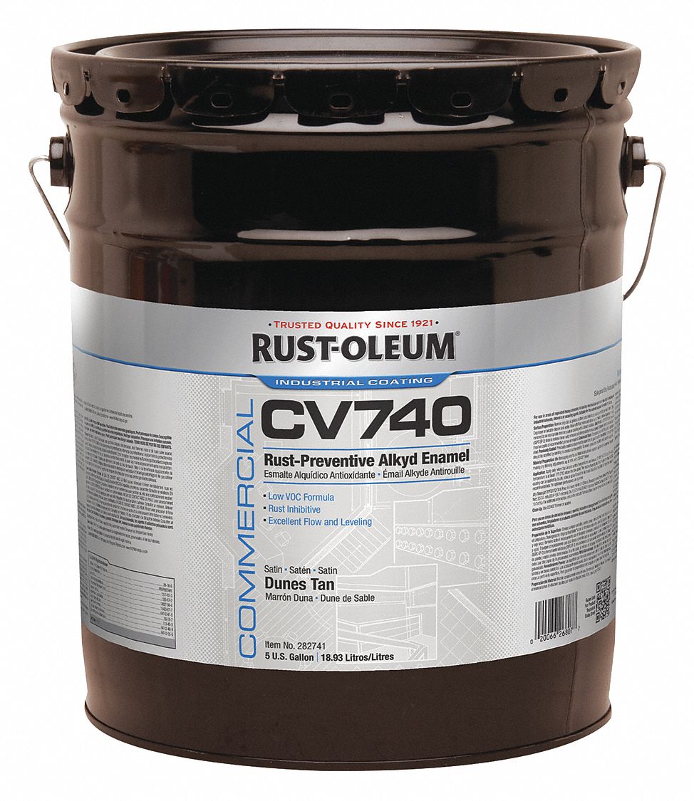 For Metal/Not for Use On Galvanized Steel, Dunes Tan, Enamel Paint