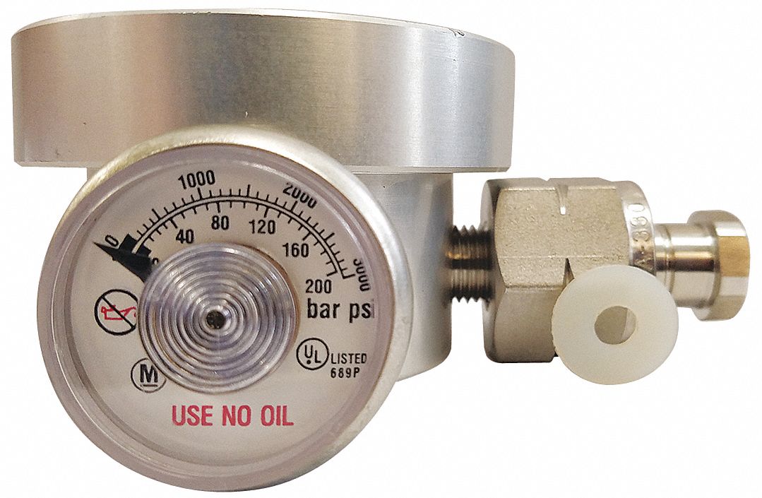 NORCO INC, Gas Regulator, Stainless Steel, Gas Cylinder Regulator