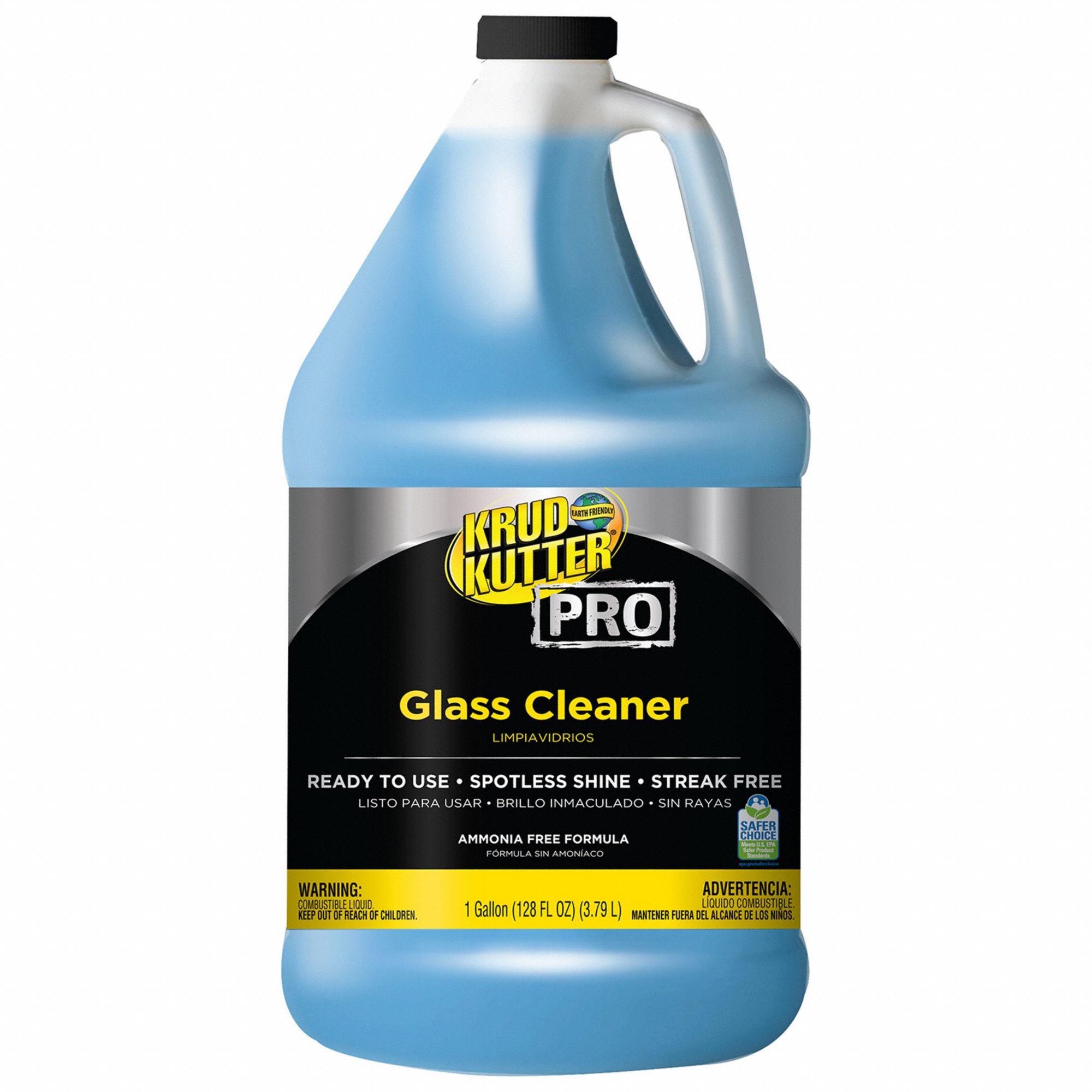 KRUD KUTTER, Liquid, Bottle, Glass Cleaner 800X99352243 Grainger