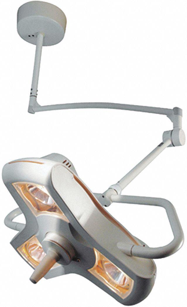 BURTON Surgical Light 35 Watts, 80,000 Lux 40 in, 63 in Arm Lg