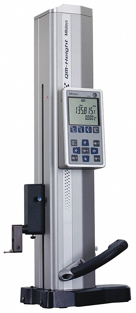 MITUTOYO Digital Height Gauge, Series 192, Range 0 in to
