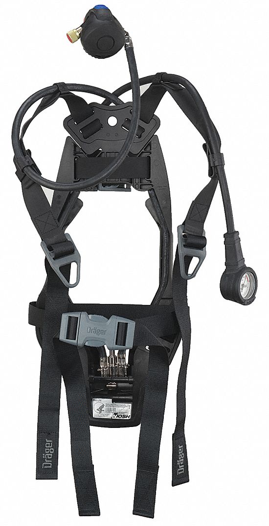 DRAEGER Compressed Air Breathing Apparatus, Includes Backplate, LDV 35GX534046190 Grainger