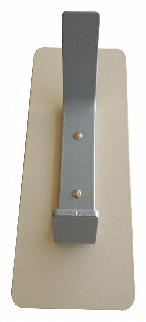 GRAINGER APPROVED Hook Rack, 1 Hook(s), Aluminum, 1 EA