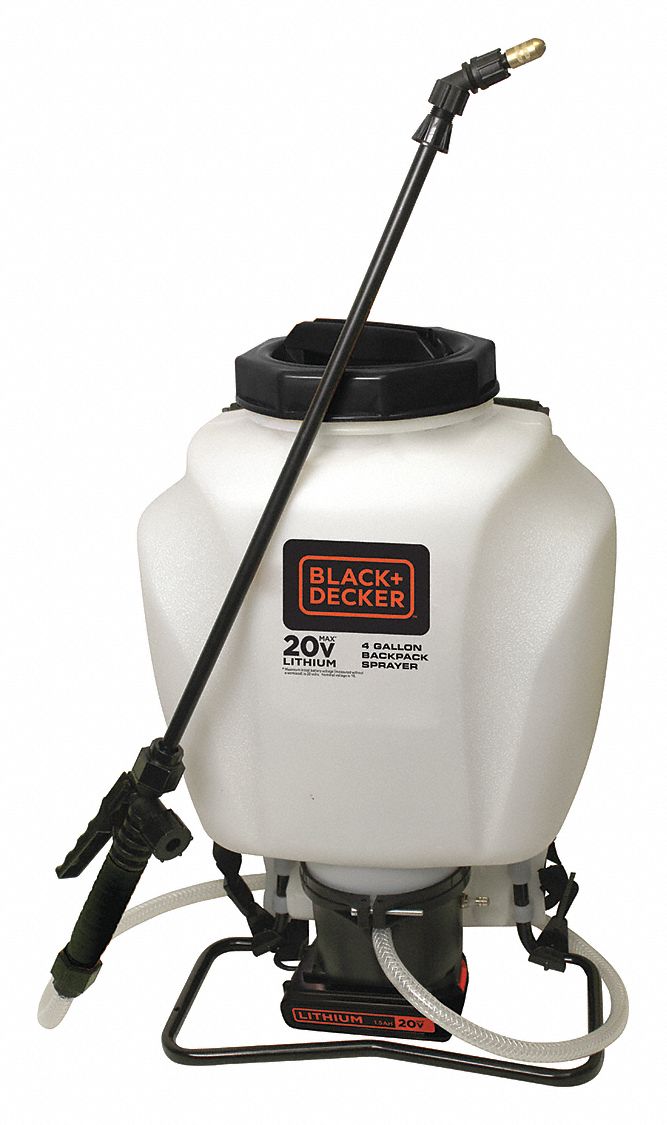 BLACK & DECKER Backpack Sprayer, Backpack Sprayer Type, Lawn and Garden