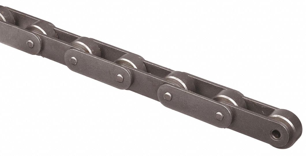 STORCH PRODUCTS Carbon Steel Roller Chain, Chain Length 10 ft, For