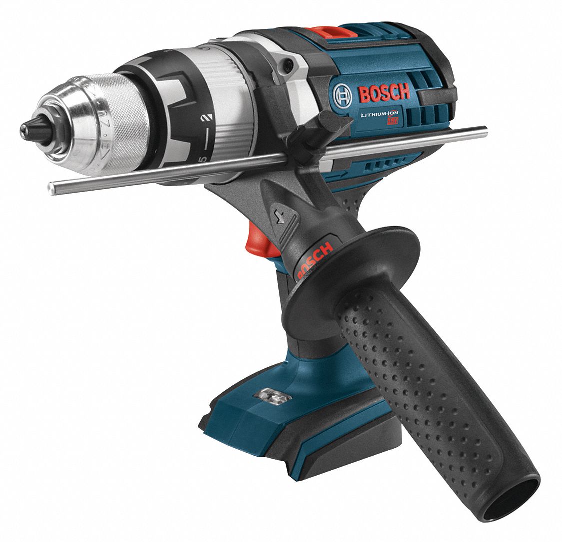 BOSCH 1/2" Cordless Hammer Drill/Driver, 18.0 Voltage, Bare Tool 35KF72HDH181XB Grainger