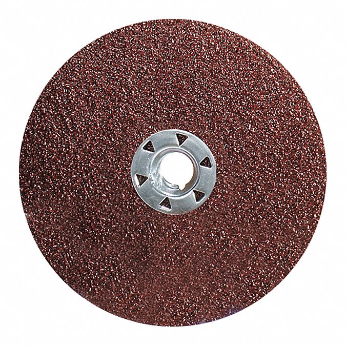 UNITED ABRASIVESSAIT Aluminum Oxide, Fiber Disc, Coated, 9 1/8 in Disc