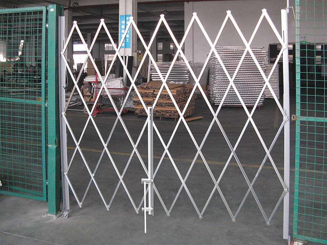Steel Folding Gate Doors Structures and Sheds Grainger Industrial
