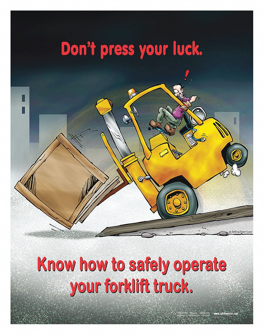 Safety Poster 35LG32P3351 Grainger