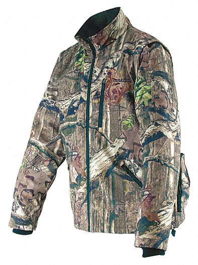 MAKITA Heated Jacket, 2XL, Men's, Camo - 35MA67|DCJ201Z2XL - Grainger