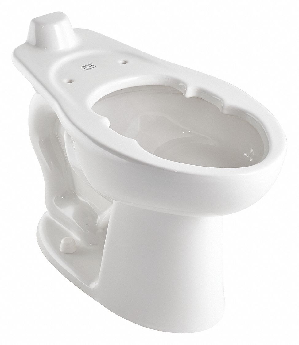 AMERICAN STANDARD Elongated, Floor, Flush Valve, Bedpan Holding Toilet