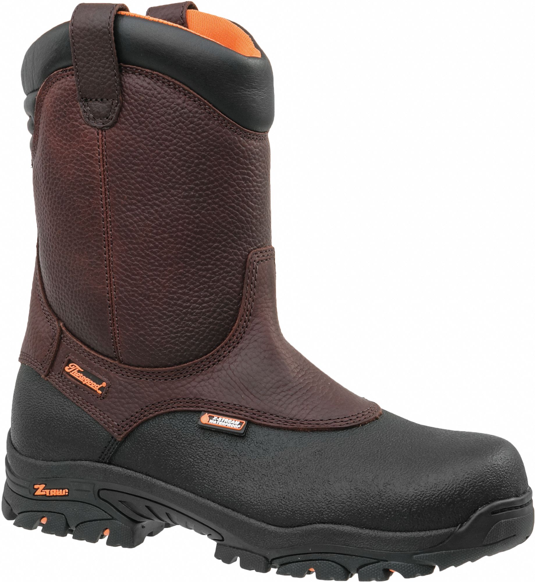 THOROGOOD SHOES Wellington Boot, 11, M, Men's, Brown/Black, Composite