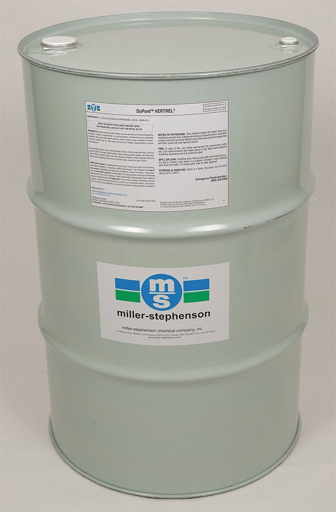 VERTREL Degreaser, Drum Container Type, 55 gal Container Size, Liquid