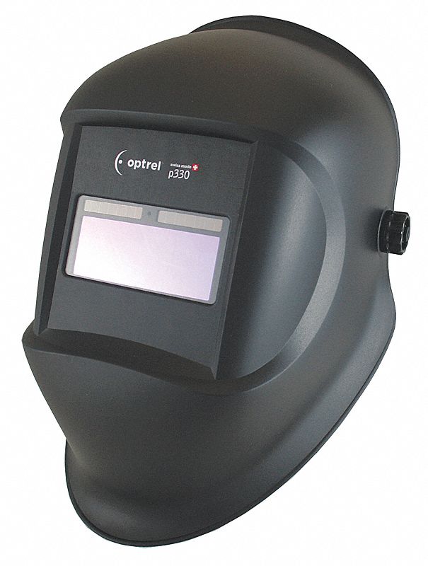 OPTREL p330 Series, AutoDarkening Welding Helmet, 10 Lens Shade, 3.62