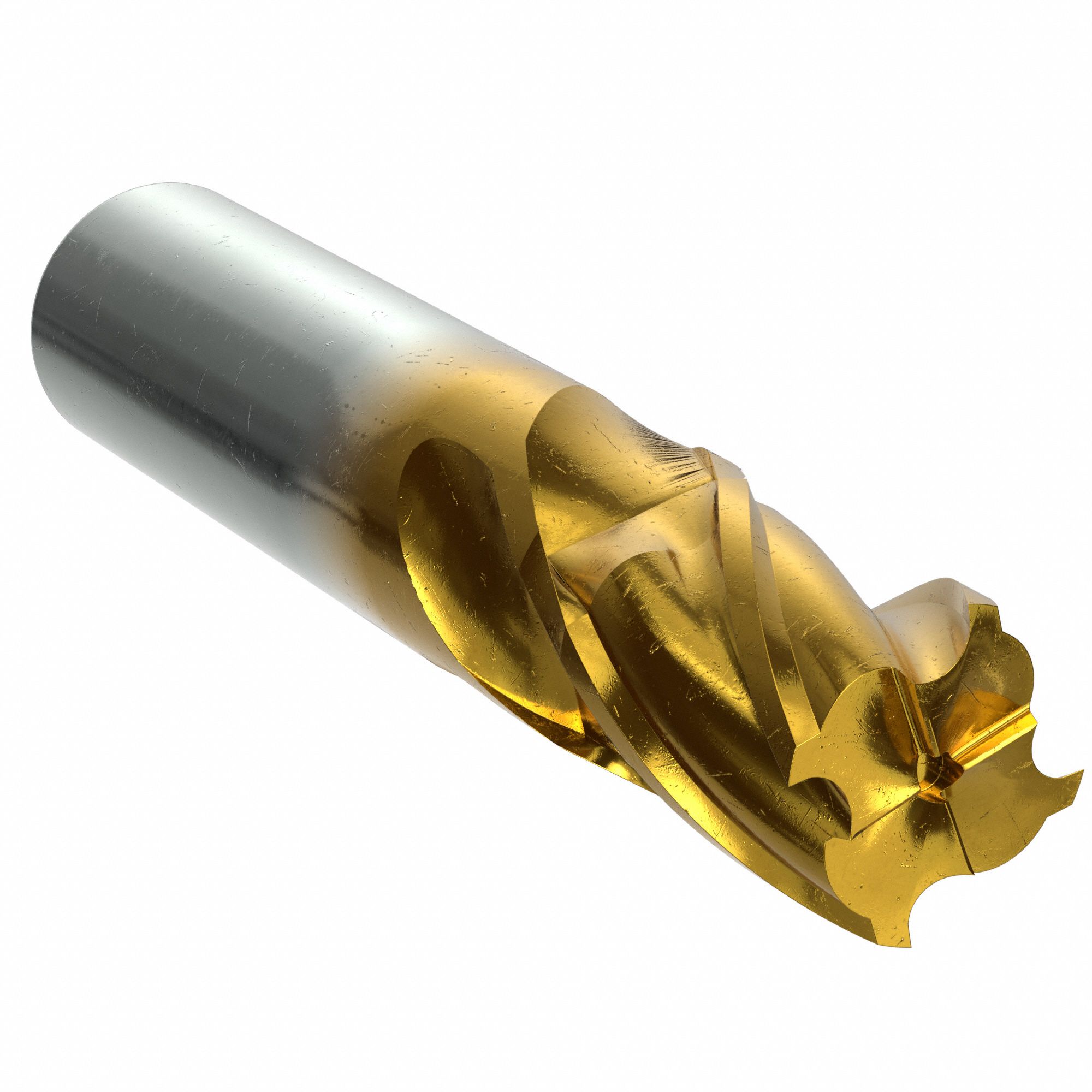 YG1 TOOL COMPANY, Carbide, TiN Finish, Square End Mill 35U832
