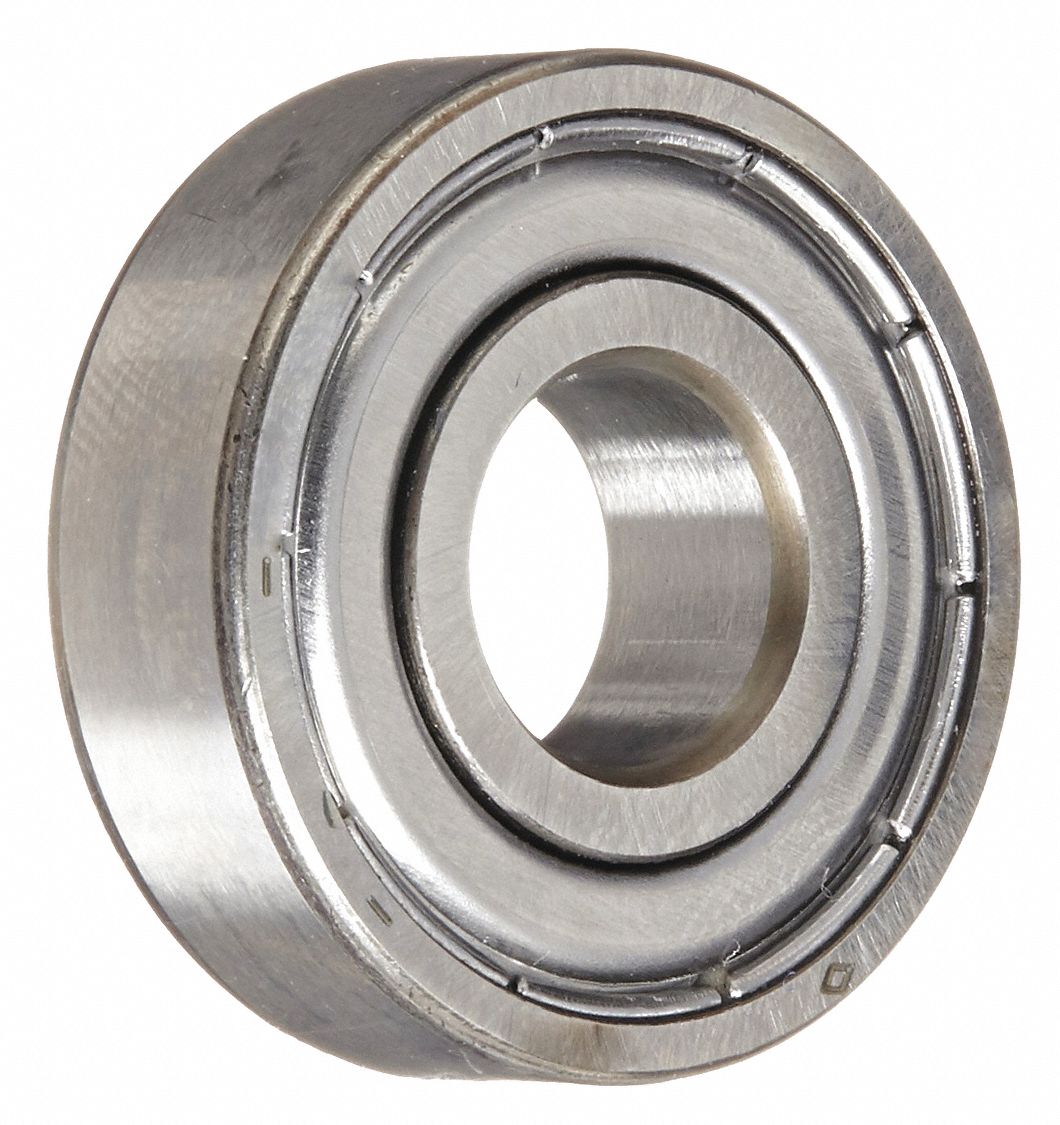 SKF Radial Ball Bearing, Double Shielded, 17 mm Bore Dia., 35 mm