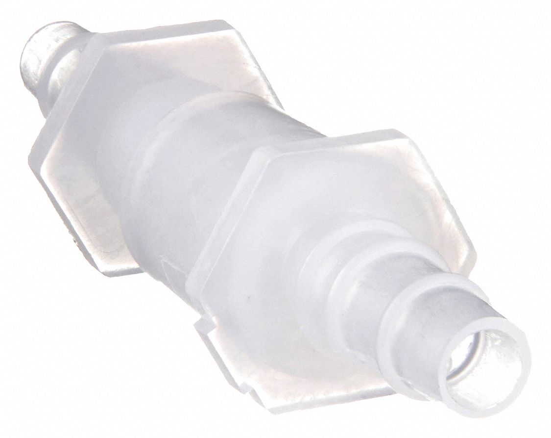 LDPE, Barbed x Barbed, Quick Disconnect Connector 35V593H197280000