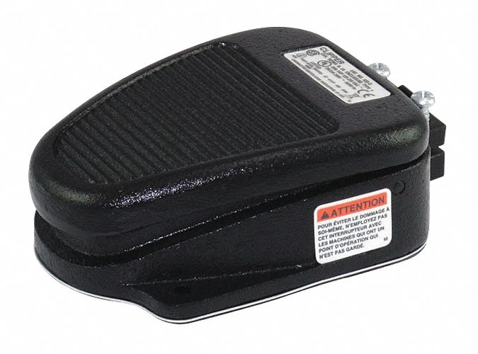 LINEMASTER, Foot Switch - 35V837|638-S - Grainger