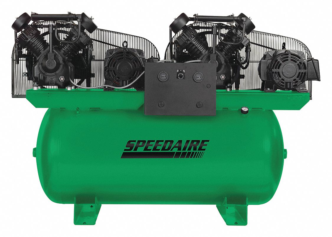 SPEEDAIRE, 10 hp, 2 Stage, Electric Air Compressor 35WC6435WC64