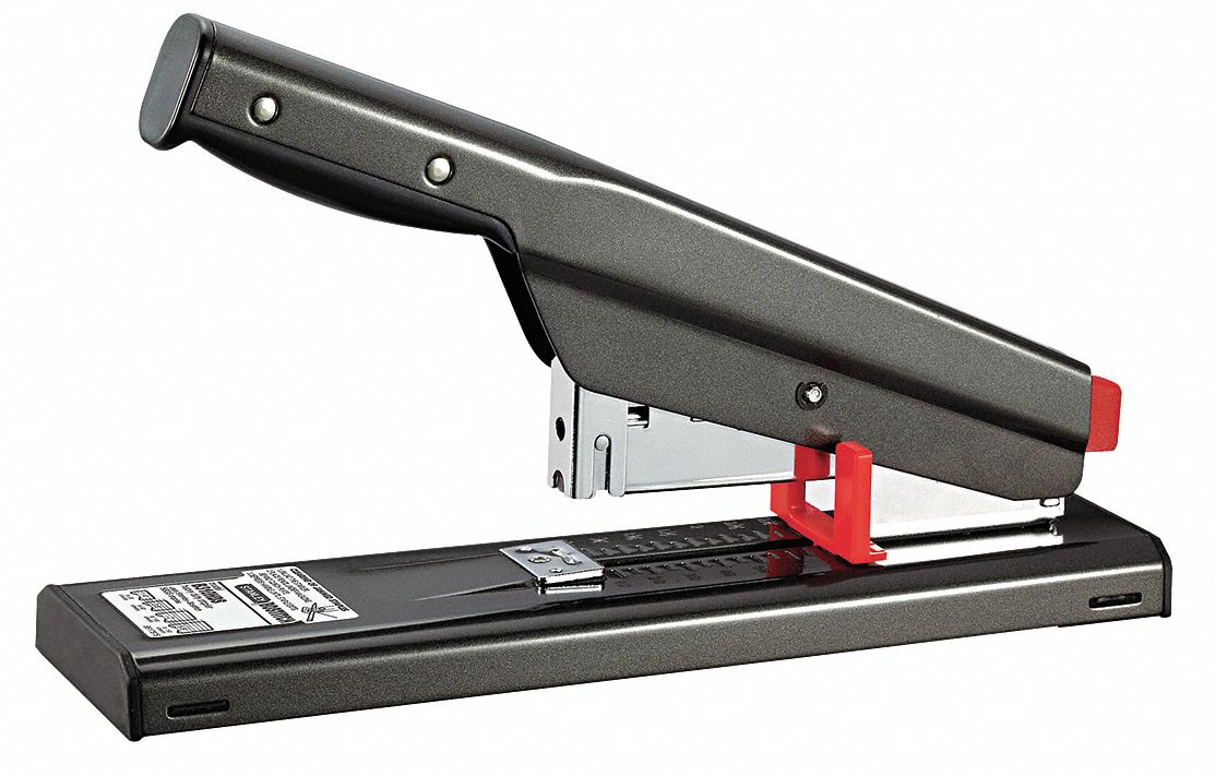 STANLEY BOSTITCH, 130 Sheet Capacity, 2 1/2 in Throat Dp, NoJam(TM