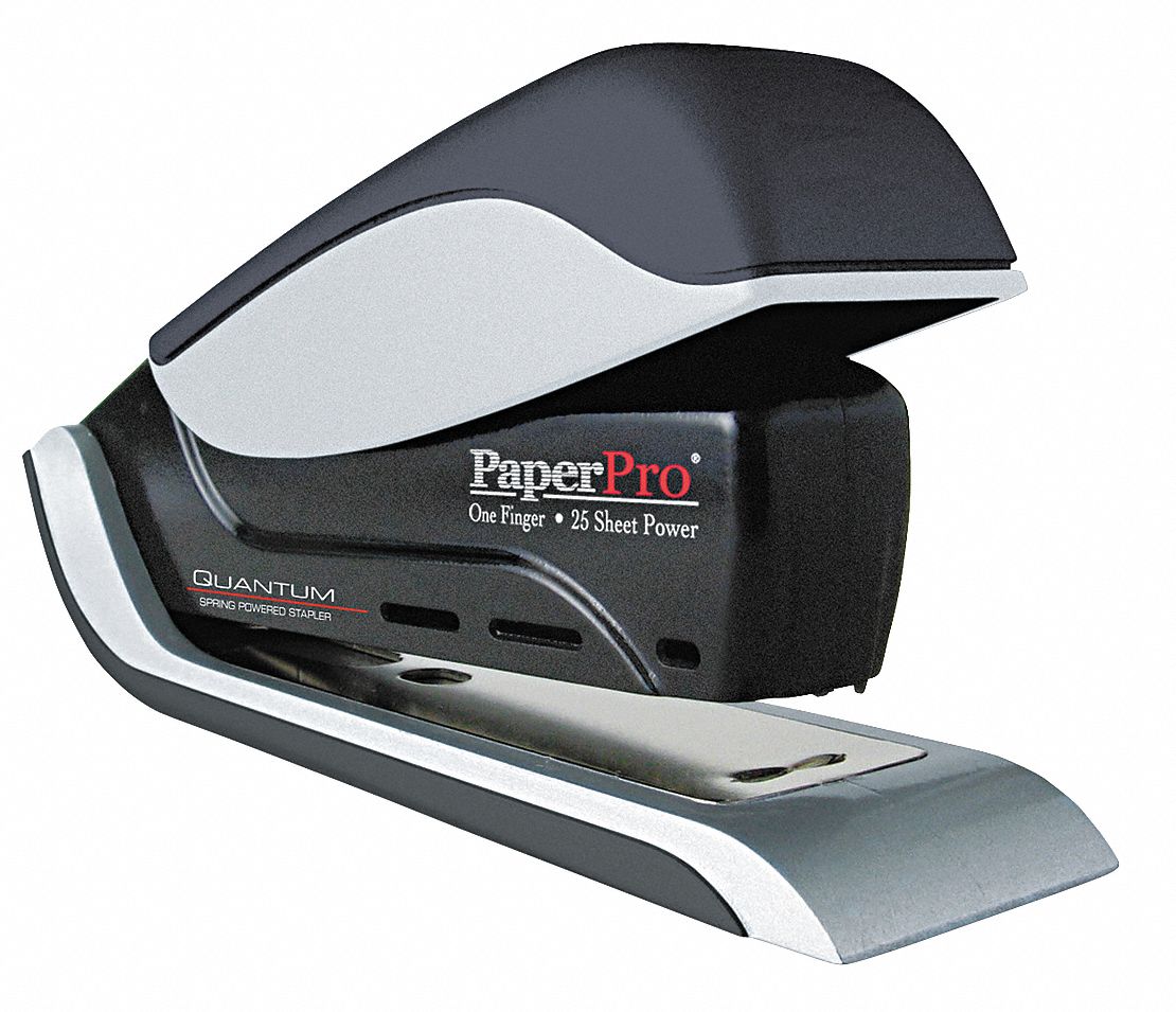 PAPERPRO, 25 Sheet Capacity, Black/Gray, Quantum(TM) Stapler 35Y680