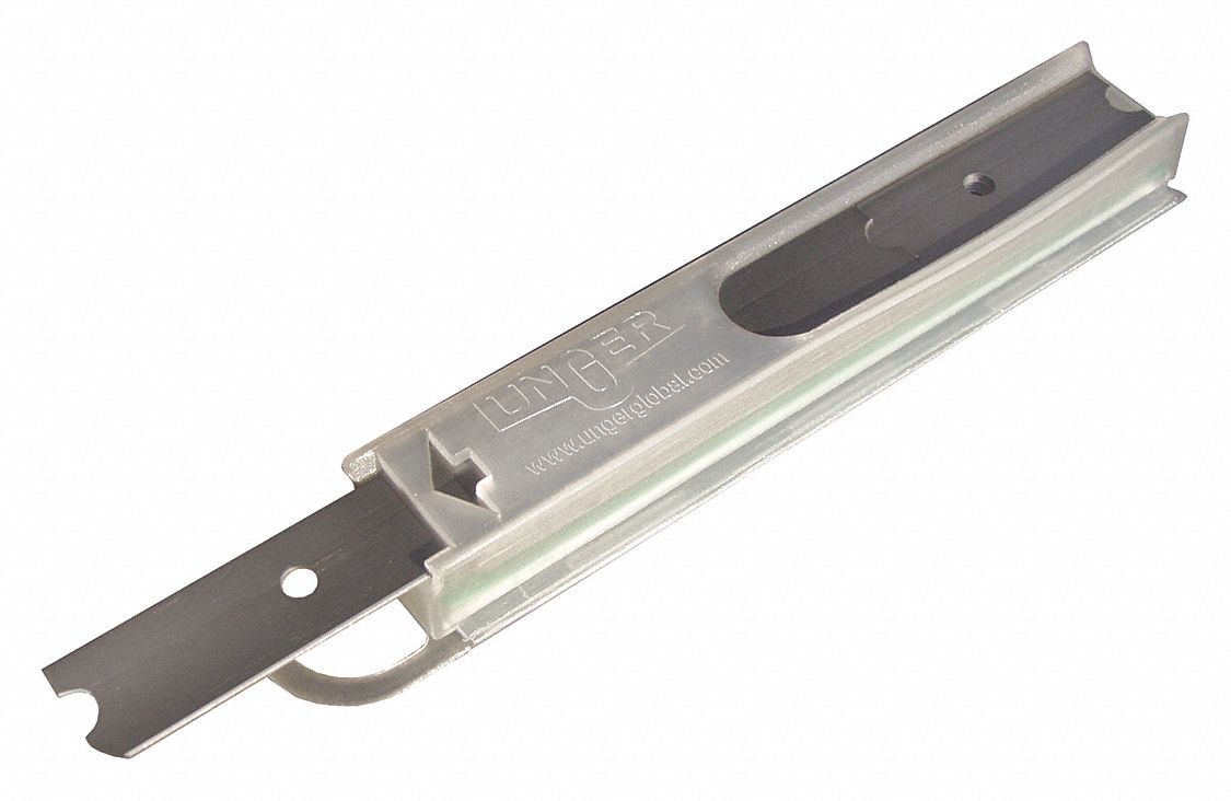 UNGER, 4 in Blade Lg, 1/2 in Blade Wd, Utility Blade 35Y745RB100