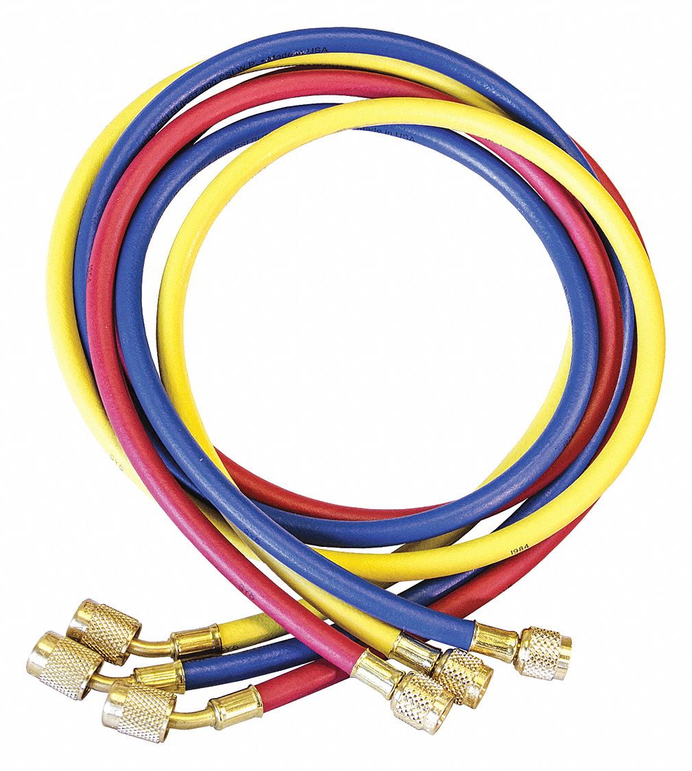 JB INDUSTRIES, Manifold Hose Set, Low Loss, 1/4 in Female, Manifold