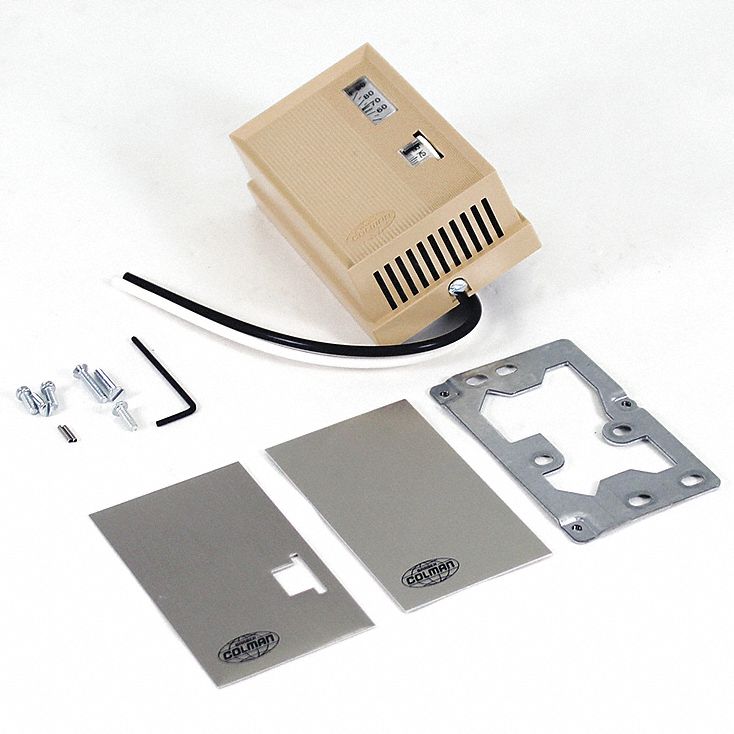 SCHNEIDER ELECTRIC Pneumatic Thermostat, 55/85 Degrees F, Fits Brand
