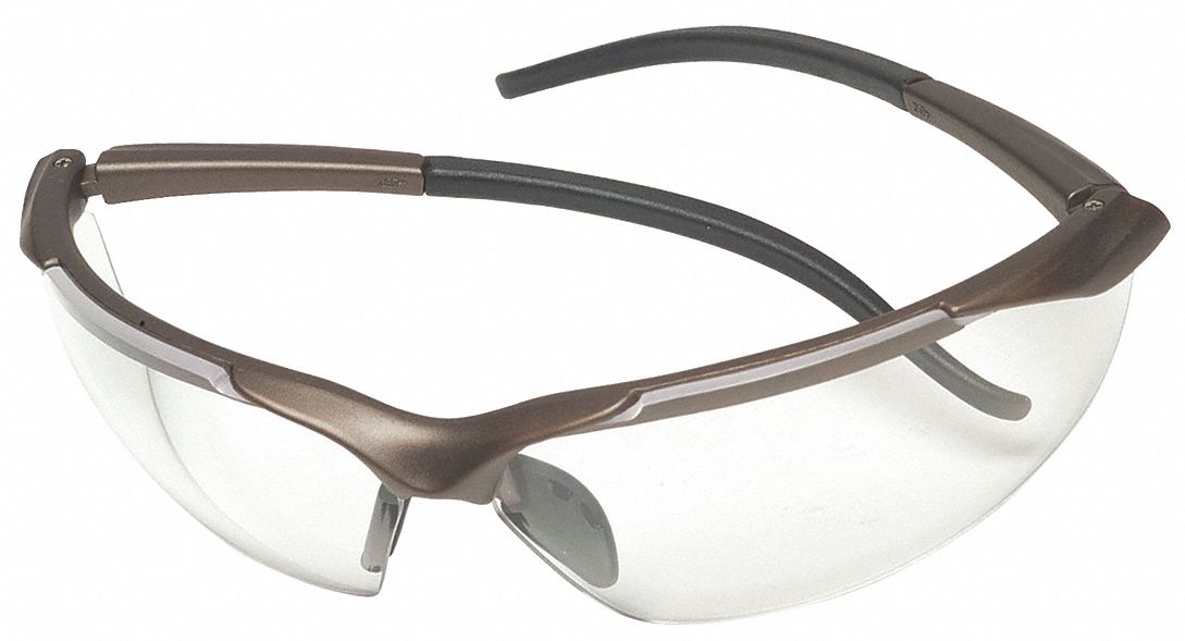 MSA Safety Glasses, Clear 35YP5110106382 Grainger