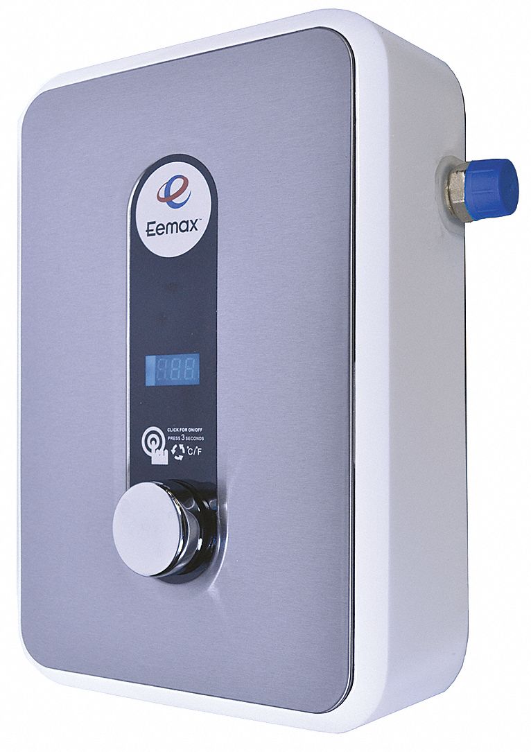 EEMAX 240V General Purpose Electric Tankless Water Heater, 18,000 Watts, 75 Amps Water Heaters