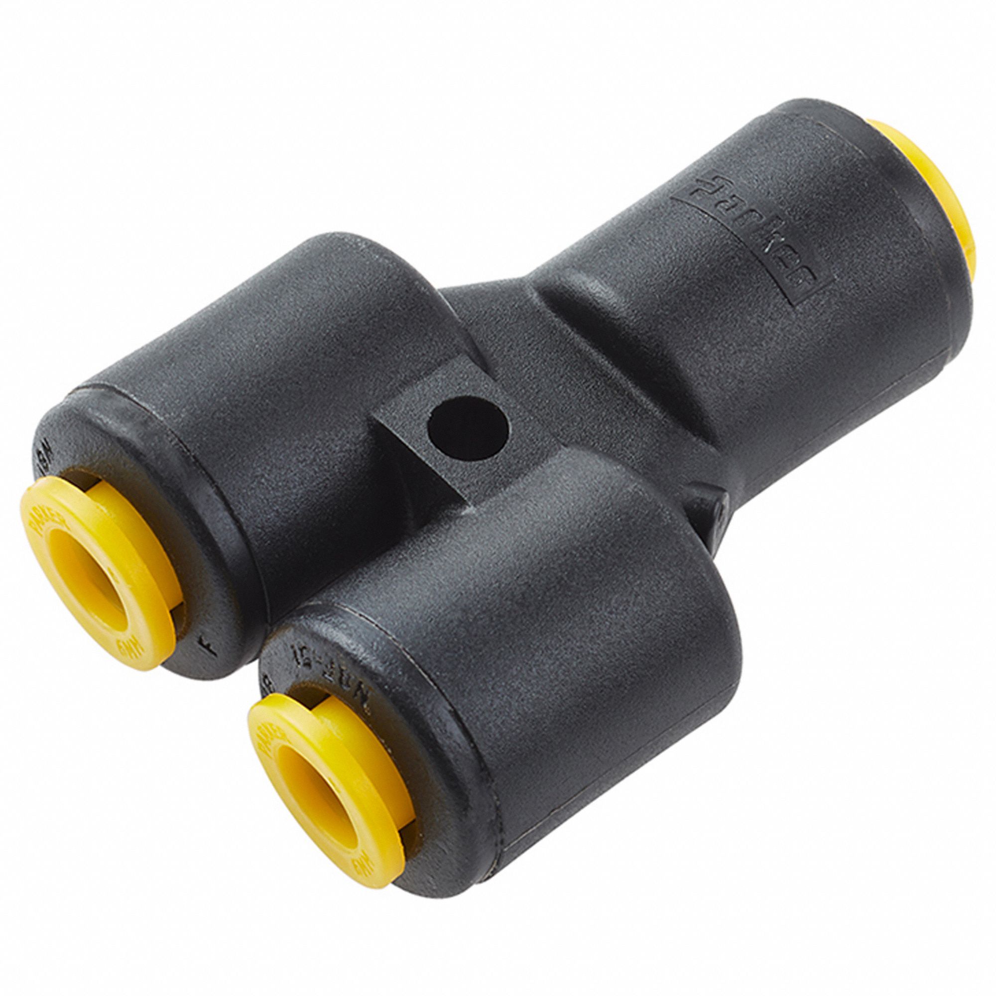 PARKER Metric PushtoConnect Fitting Kynar, PushtoConnect x PushtoConnect x Pushto