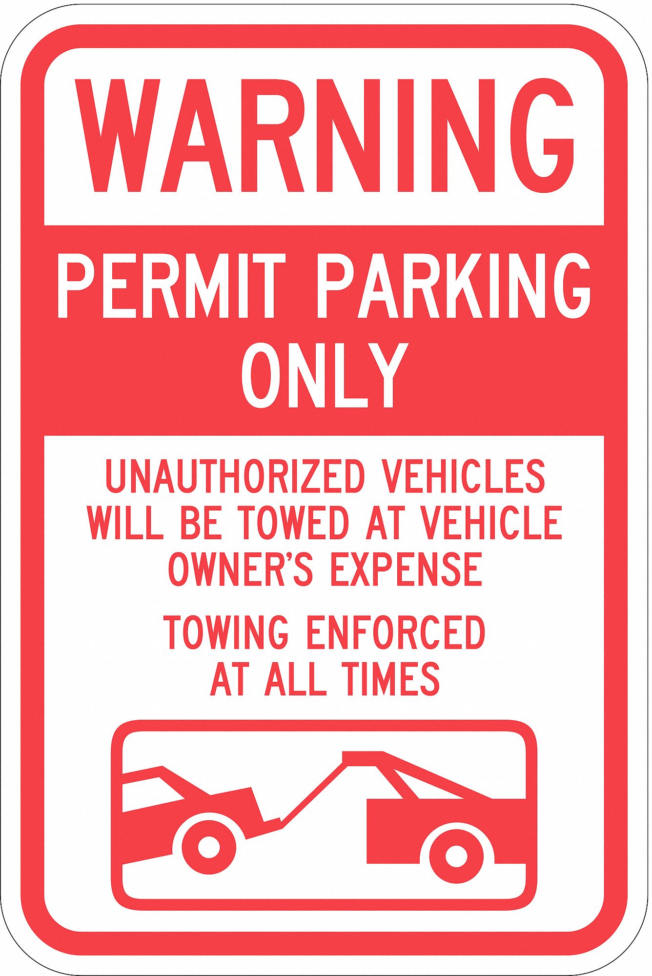 LYLE Property Signs 18 in x 12 in Nominal Sign Size, Aluminum, 0.063