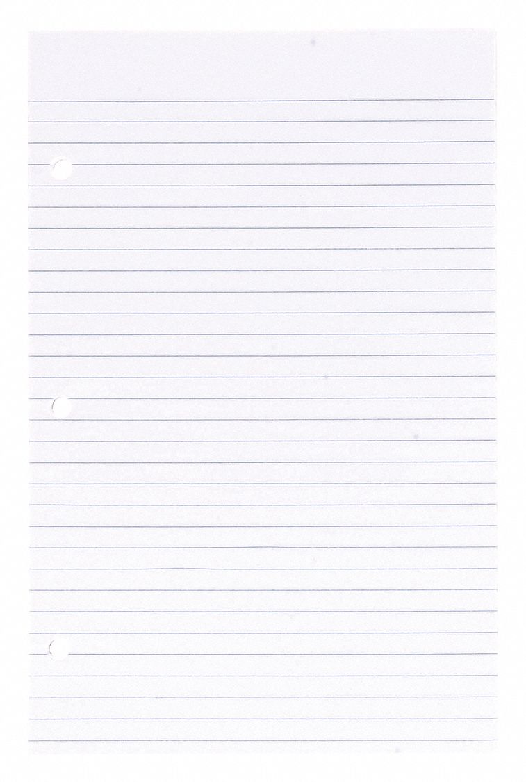 ABILITY ONE, 16 lb Paper Wt, 30 Recycled Content, Looseleaf Paper