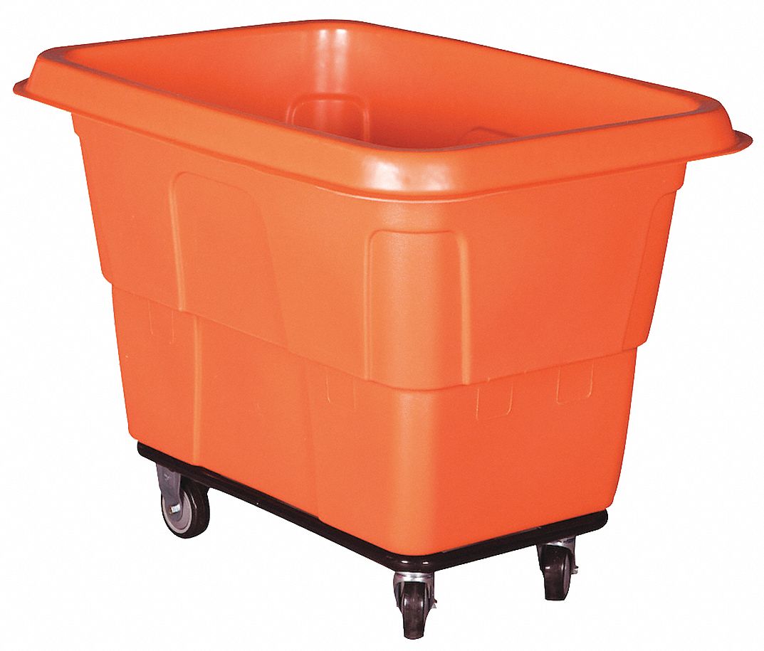 GRAINGER APPROVED General Purpose Cube Truck, Cubic Foot Capacity 20.0